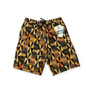 *BRAND NEW* Fresh Tribal Print Board Shorts–Multicolored (Men’s-S) Unisex Styled